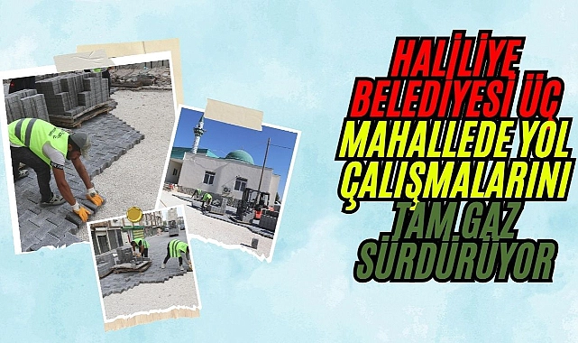 Haliliye’den Bamyasuyu, Havşanlı ve Üçkonak’a Konforlu Yol Hizmeti