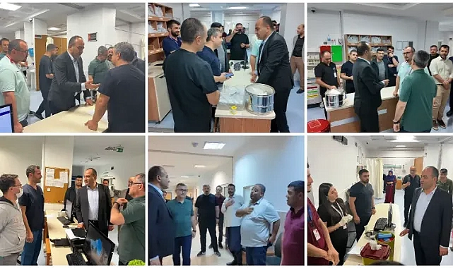 İl Sağlık Müdürü Dr. Erhan Berk’ten Gece Denetimi