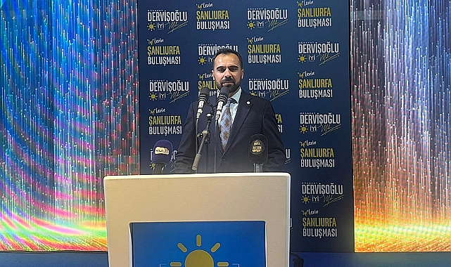 İYİ Parti Karaköprü İlçe Başkanı Süleyman Güneş’ten 29 Ekim Mesajı