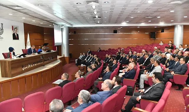 Şanlıurfa’da İl Koordinasyon Kurulu Toplantısı Vali Hasan Şıldak Başkanlığında Gerçekleştirildi