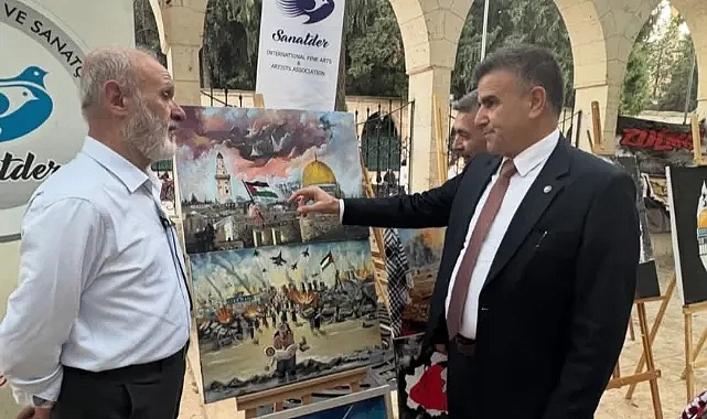 Şanlıurfa’da Zülme Fırça Darbesi Sergisi Açıldı