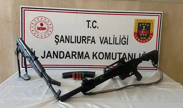 Şanlıurfa’nın iki ilçesinde silah operasyonu!