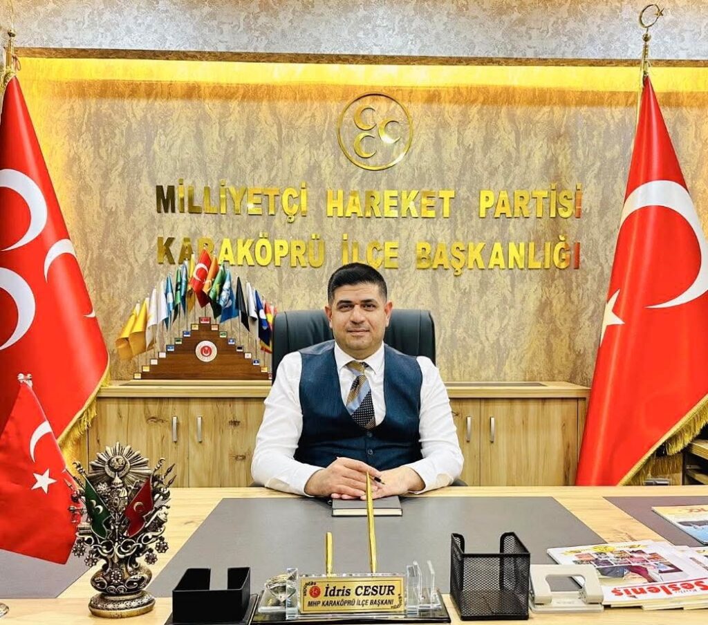 MHP Karaköprü İlçe Başkanı İdris Cesur’un 24 Kasım Öğretmenler Günü Mesajı