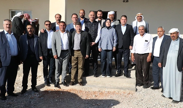 Başkan Kuş ve AK Parti Heyeti Hamza Baba’da Halkla Buluştu