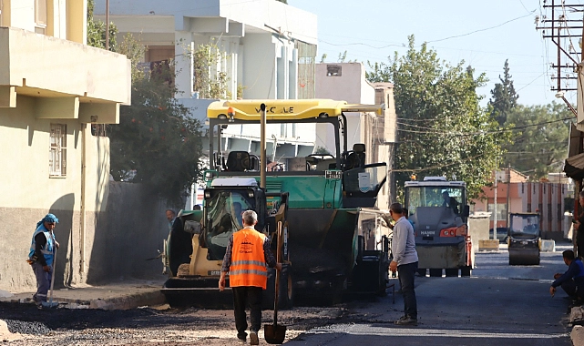 Büyükşehir’den Ceylanpınar’da Karayolları Standartlarında Asfalt