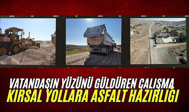Büyükşehir, Kırsalda Bozuk Yol Bırakmıyor