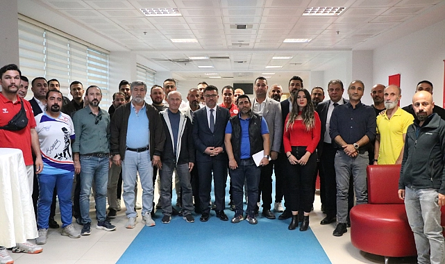 İl Müdürü İsa Yazıcı, Federasyon İl Temsilcileriyle Bir Araya Geldi