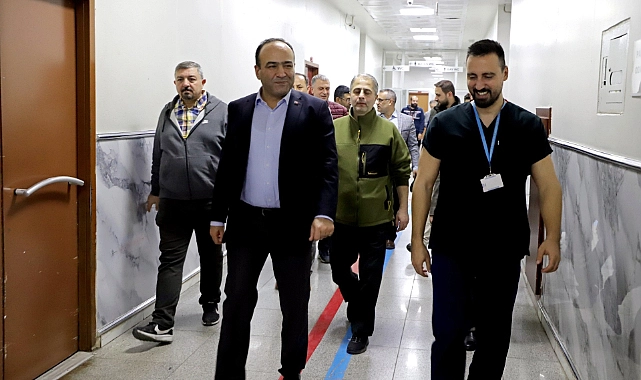 ​İl Sağlık Müdürü Dr. Öğr. Üyesi Erhan Berk’ten Gece Acil Servis Denetimi