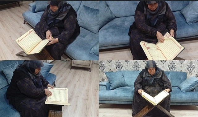 Şanlıurfa’da 63 Yaşında Kur’an-ı Kerim Okumasını Öğrendi! Azmiyle Herkese Örnek Oldu!