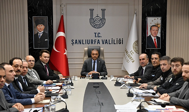 Şanlıurfa’da Deprem Konutları İçin Koordinasyon Toplantısı Yapıldı