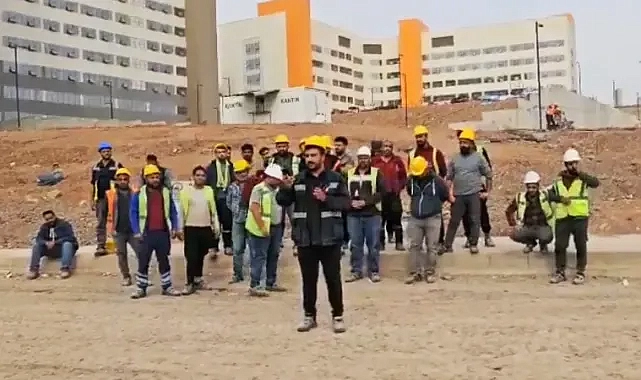Şanlıurfa’da işçi krizi! Şehir hastanesine iş bıraktılar!