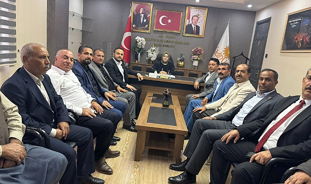 Şanlıurfa’da Muhtarlardan Kadın Kollarına Ziyaret