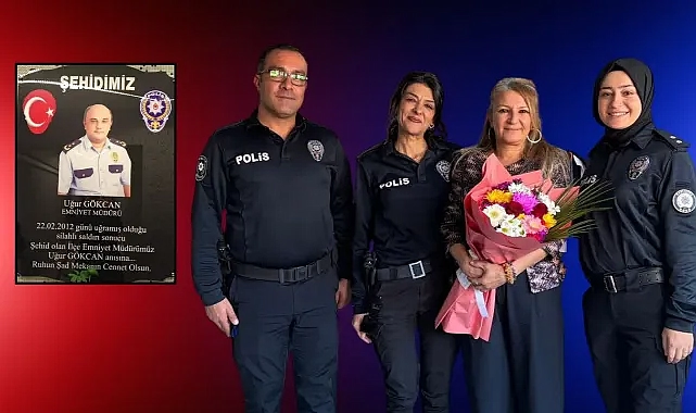 Şanlıurfa Emniyeti, Şehit Müdürün Kardeşi Öğretmeni Unutmadı