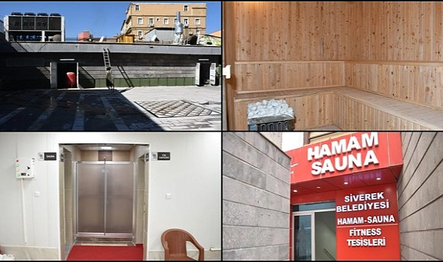 Siverek’te erkekler için hamam ve sauna yeniden hizmete açıldı