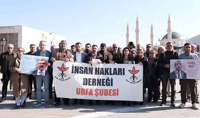 Tahir Elçi Şanlıurfa’da unutulmadı!