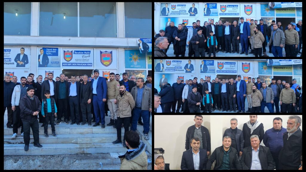 Şanlıurfa Şoförler Odası Başkan Adayı İbrahim Halil Çiçek, Seçim Ofisinde Yoğun İlgi Görüyor