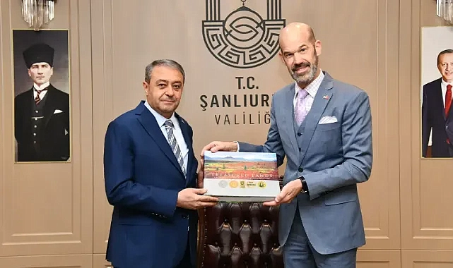 ABD Adana Konsolosu Mehler, Vali Şıldak’ı ziyaret etti!