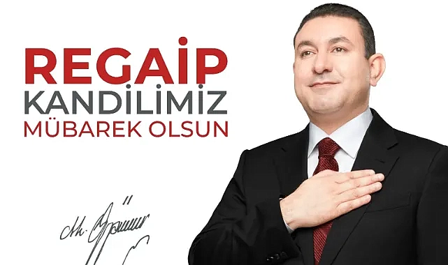 Başkan Özyavuz: Regaip Kandili Barış, Huzur ve Sağlık Getirsin
