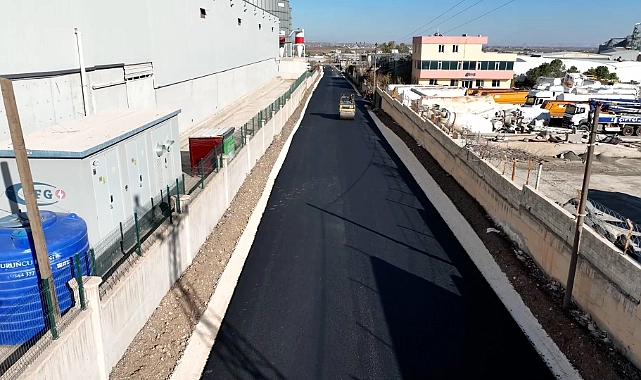 Eyyübiye Akçamescit’te Asfalt Yol Çalışması Tamamlandı