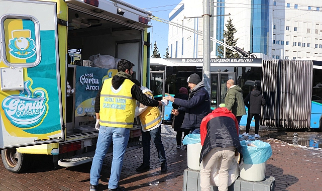 Haliliye’de Kar Mesaisi: Yol Açma Ve Sıcak Yemek Desteği