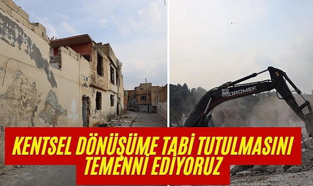 Hızmalı ve Atatürk Mahallesindeki Kentsel Dönüşüm Çalışmaları Hızla Sürüyor