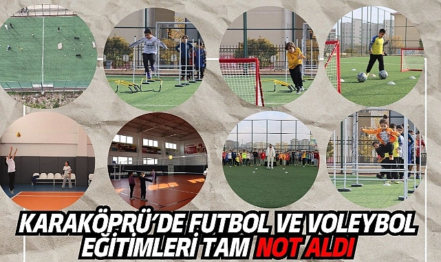 Karaköprü’de Gençler Sporla Büyüyor