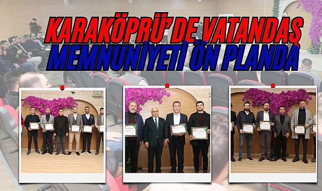 Karaköprü’de Örnek İşletmeler Onurlandırılıyor