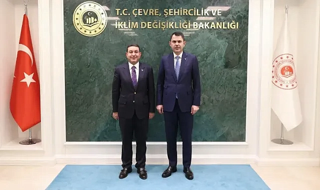 Neler konuşuldu? Başkan Özyavuz, Bakan Kurum ile görüştü!