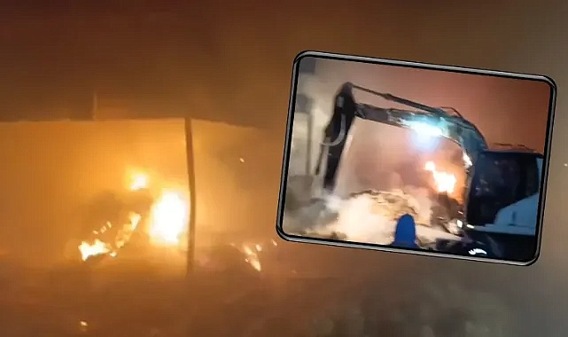 Şanlıurfa’da büyük yangın!