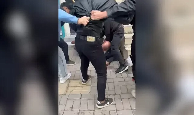 Urfa’da sokak ortasında darp edildi!