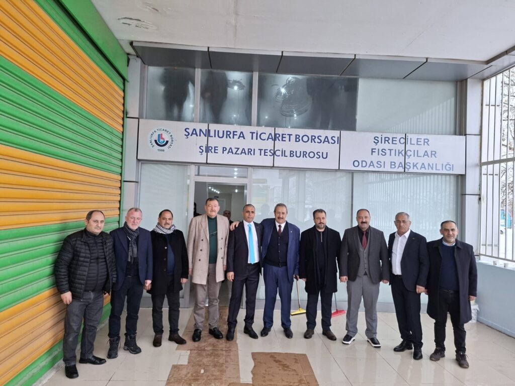 Şanlıurfa Şıracılar ve Kuruyemişçiler Odası’nda Ahmet Aslan Güven Tazeledi