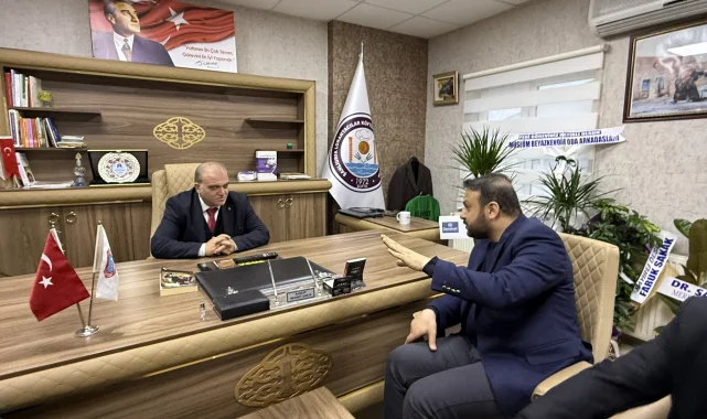 Mehmet Şakak’a AK Parti Haliliye’den Tebrik Ziyareti