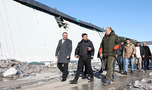 Başkan Gülpınar, Hasar Gören İşyerlerini Yerinde İnceledi