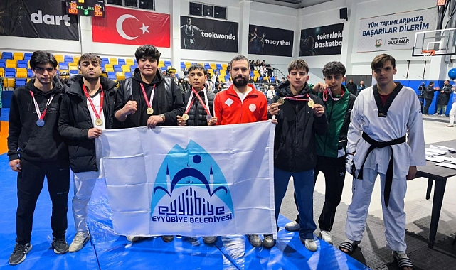 Eyyübiye’nin Taekwondo Gururu: 9 Madalya ile Alanya Bileti Aldılar