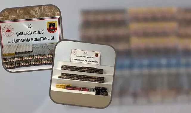 Şanlıurfa’da kaçağa büyük darbe vuruldu!