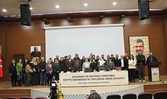 Şanlıurfa’da “Kentte Demokrasi ve Toplumsal Barış” Çalıştayı Tamamlandı