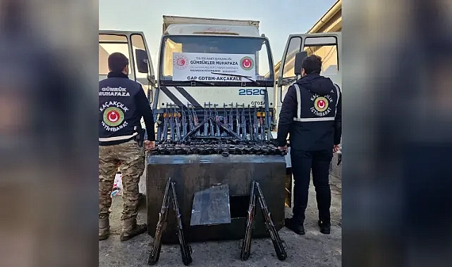 Suriye’den Şanlıurfa’ya cephane geçirmeye çalıştı! Ekipler el koydu!