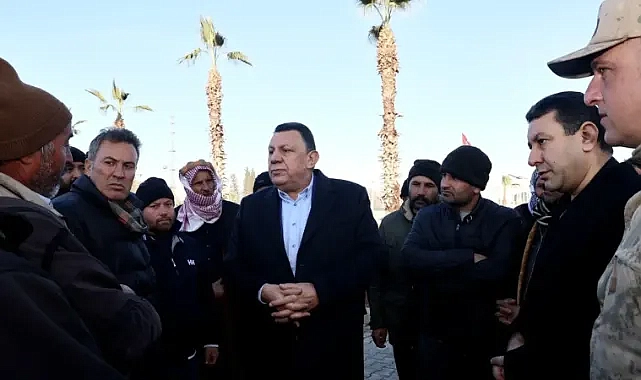 Urfa’da arama çalışmaları sürüyor! Vekil ve başkan bilgi aldı