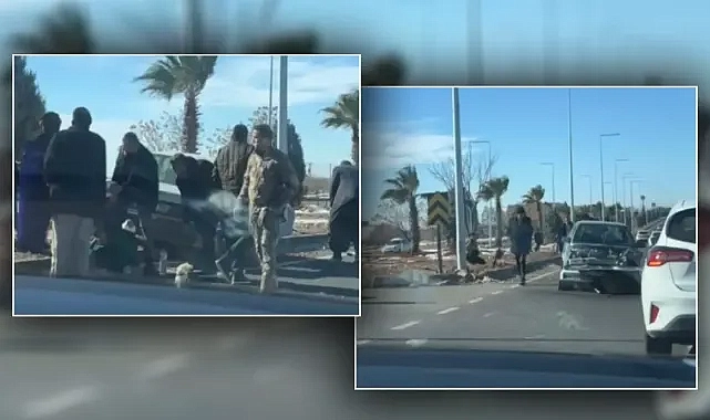 Urfa-Mardin yolunda kaza! Yaralılar var!