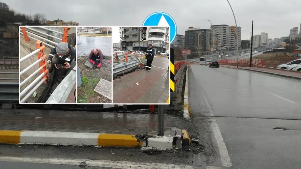 Şanlıurfa’da kuvvetli yağışlara karşı ekipler sahada!