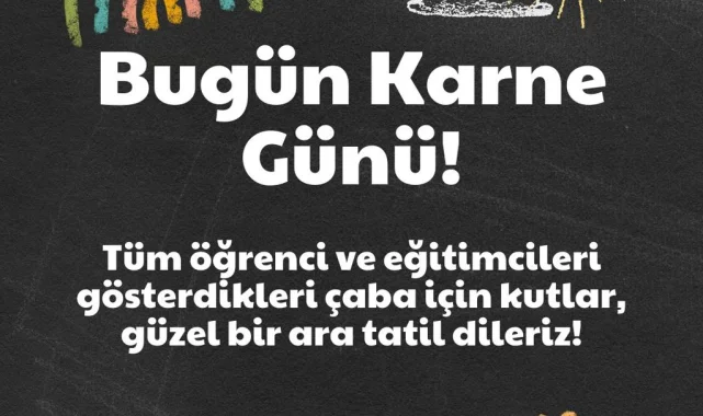 Ara Tatil Dilekleri İletildi