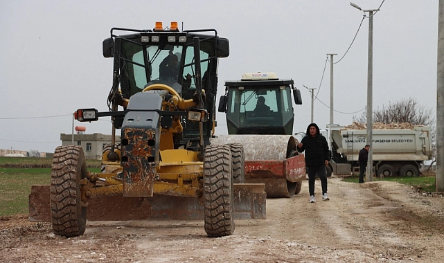 Haliliye’de 4 Kilometrelik Yol Daha Güvenli Hale Getiriliyor