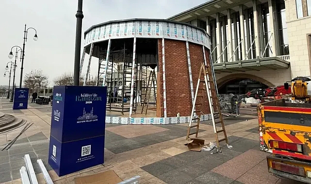 HAZIRLIKLARA BAŞLANDI: KÜLLİYE’DE İFTAR YAYINI