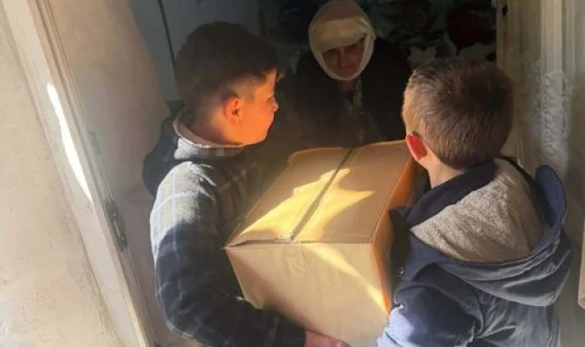 İlkokul Öğrencileri İmecesine Bakliyat Toplayıp Koliledi