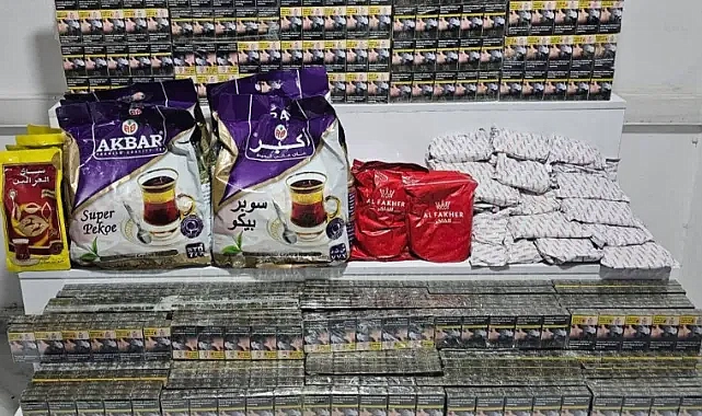 Şanlıurfa’da gümrük kaçağı ürünlere el konuldu