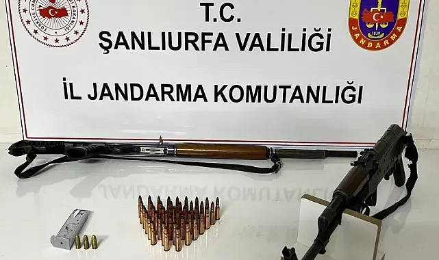 Şanlıurfa’da yasa dışı silahlar ele geçirildi!