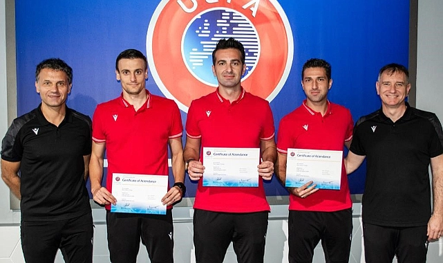 Üst Klasman Yardımcı Hakemi Murat Altan’a FIFA Kokartı