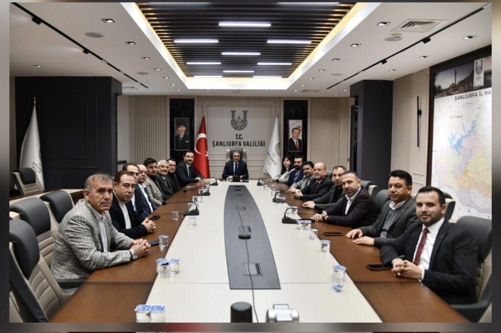 Şanlıurfa Şûrâsı’ndan Vali Hasan Şıldak’a Ziyaret