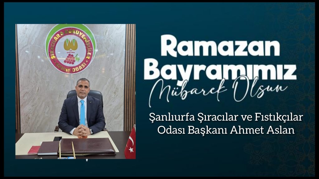 Başkan Ahmet Aslan, Ramazan Bayramı dolayısıyla bir mesaj yayınladı