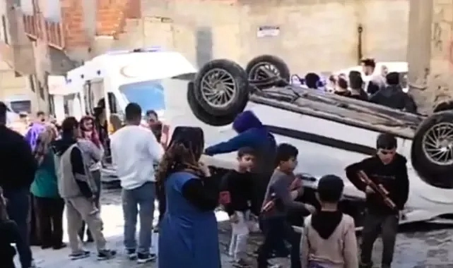 Bu görüntü Urfa’dan! Vatandaşlar meraklı gözlerle izledi!